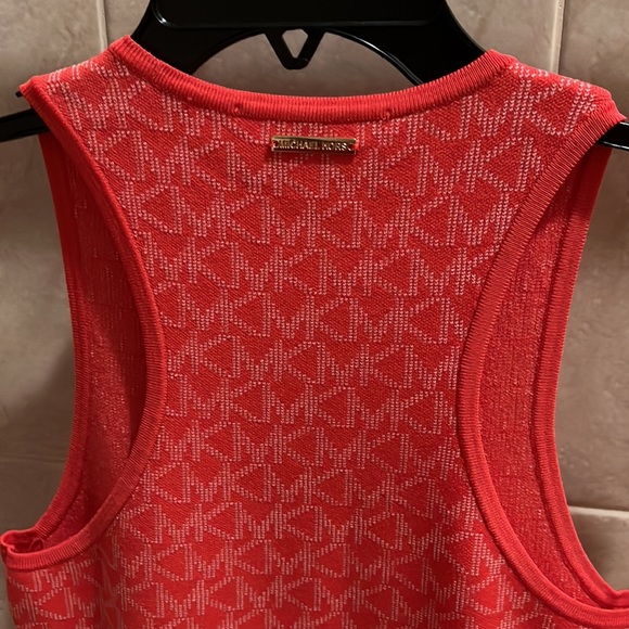 NWT. Michael Kors Logo Jacquard tank dress - Picture 9 of 9